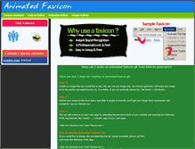 Tablet Screenshot of animatedfavicon.com